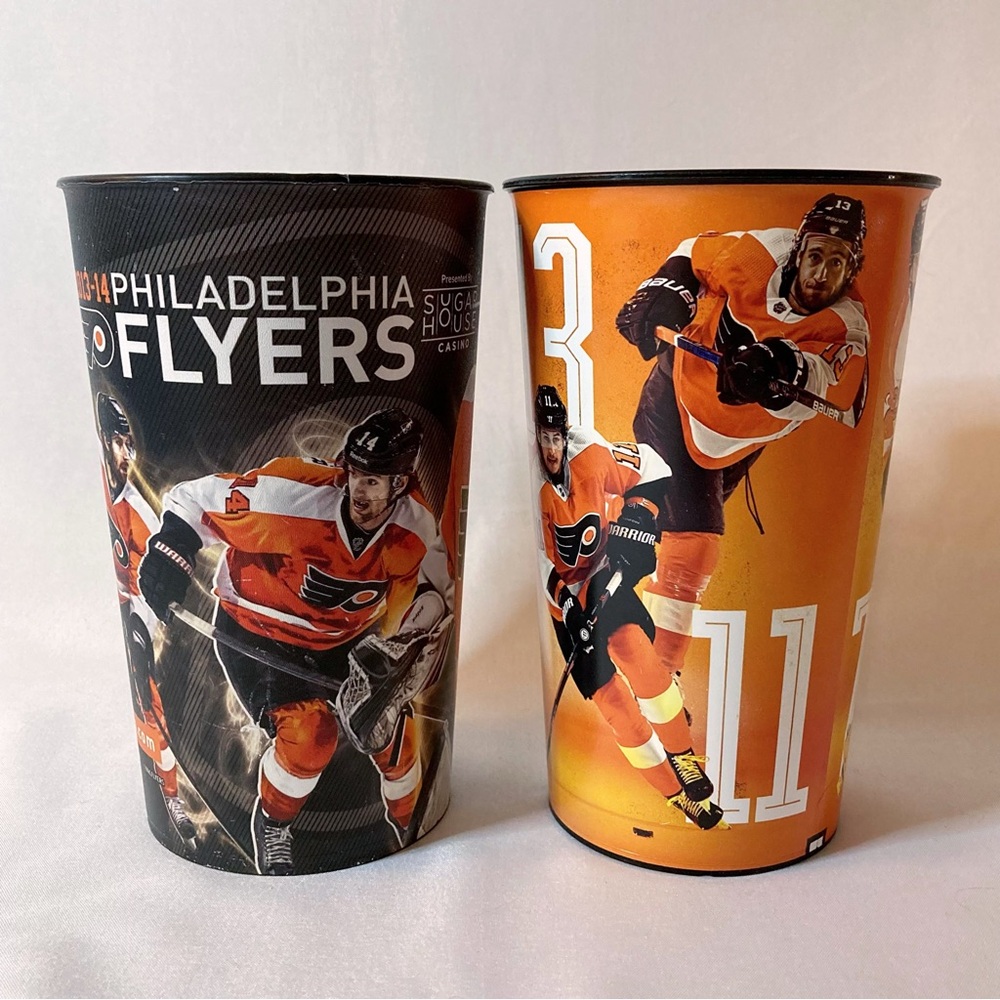 Philadelphia Flyers Plastic Stadium Cups NHL